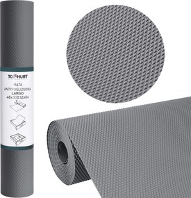 Protišmyková podložka do zásuvky LARGO 48 x 300 cm - šedá