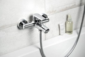 Sapho Sapho, KAI podomietková sprchová súprava s pákovou batériou, 2 výstupy, chróm, KA42-03