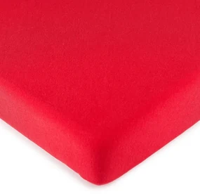 4Home jersey prestieradlo červená, 90 x 200 cm