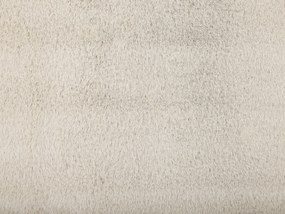 Umelá zajačia kožušina 60 x 90 cm béžová UNDARA Beliani