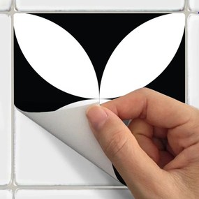 Sada 60 dekoratívnych samolepiek na stenu Ambiance Aniello, 10 x 10 cm