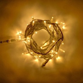 DECOLED LED světelný řetěz 20 m, teple bílá, 120 diod,  IP67