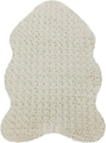 XXXLutz UMELÁ KOŽUŠINA, 60/90 cm, biela Boxxx - Koberce - 003077005501