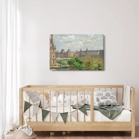 Obraz - Camille Pissarro, Place du Carrousel, Paris, reprodukcia (90x60 cm)