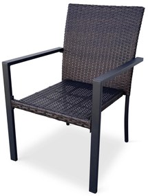Záhradný jedálenský set Viking XL + 6x ratanová stolička Wicker Pat