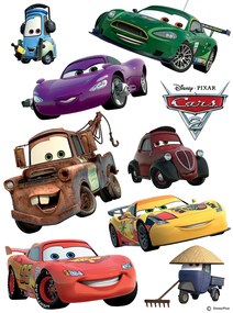 Detská samolepka DISNEY AUTA 3 65x85 cm