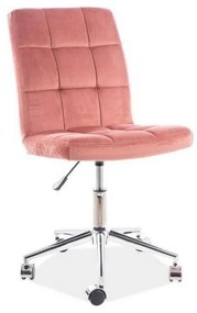 Expedo Detská stolička KEDE Q-020 VELVET, 45x87-97x40, bluvel 14, sivá