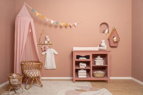 Závesná taška na hračky Pure Soft Pink