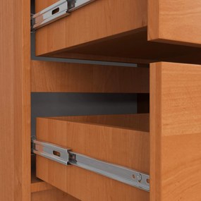 Komoda Kuba 60 cm - 4 zásuvky jelša