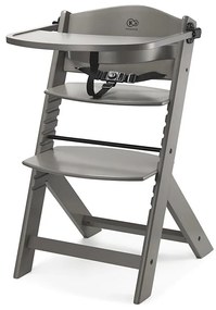 KINDERKRAFT - Detská jedálenská stolička ENOCK sivá