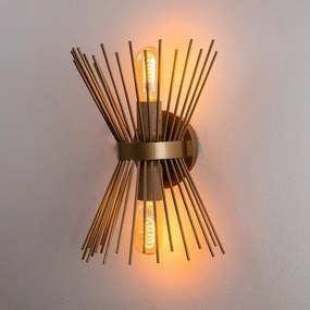 Nástenné svietidlo v zlatej farbe Kirpi – Opviq lights