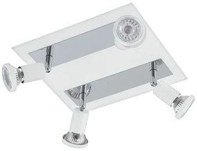 Eglo 94962 - LED Bodové svietidlo SARRIA 4xGU10-LED/5W/230V