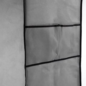 Šatníková skriňa SONIA antracitová