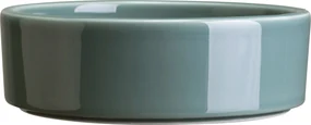 Podstavec pod kvetináč Hoff glazúrovaný 18 cm svetlomodro-sivý