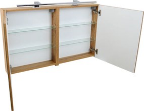 Comodo Zrkadlová skrinka Ideal OW 100 ZS LED-CR s osvetlením Any LED 80 CR, chróm