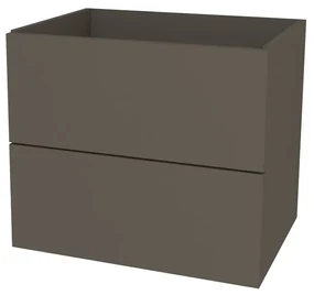 Mereo, Mereo Ponte, kúpeľňová skrinka 61 cm, Multidecor, Lávovo sivá, MER-CN290SLAS1