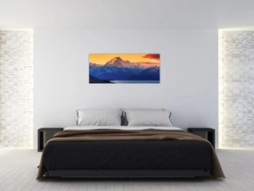 Obraz - Jazero Pukaki (120x50 cm)