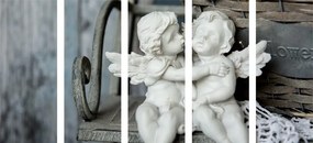 5-dielny obraz láska anjelikov