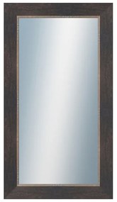DANTIK - Zrkadlo v rámu, rozmer s rámom 50x90 cm z lišty TOMAS čierna veľká (3031)