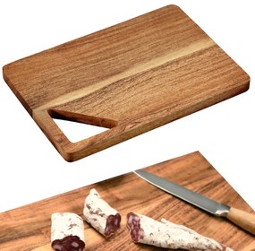 Doska na krájanie Lumi, akácia, 28x19 cm