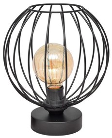 Stolná lampa MERCURE 1xE27/15W/230V čierna