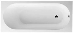 Obdĺžniková vaňa Villeroy &amp; Boch Oberon 180x80 cm liaty mramor UBQ180OBE2V-01, 1 ks