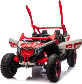 LEAN CARS Elektrické autíčko Maverick CAN-AM Turbo RS STRONG AIR červené