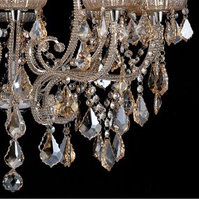 Krištáľové svietidlo luster Ø71*80