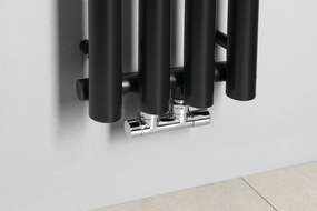 Sapho Sapho, PILON vykurovacie teleso 270x1800mm, so 4 háčikmi, čierna matná, IZ122T