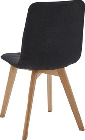 Jedálenská stolička čierna CT-291 BK2