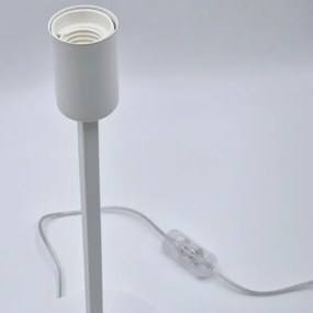 Stolná lampa ASTRID 1xE27/60W/230V biela