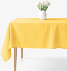 Goldea hranatý obrus malaga - žltý 140 x 220 cm