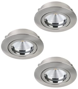 Eglo 95359 - SADA 3x LED podhľadové svietidlo TEDO 3xGU10-LED/5W/230V