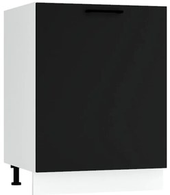 Kuchynská skrinka Max D60zl Pl čierna