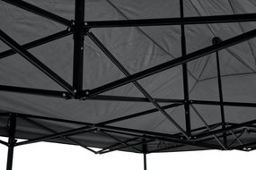 CATTARA Párty stan s nožnicovým konštrukciou 3x6 m, sivý, WATERPROOF