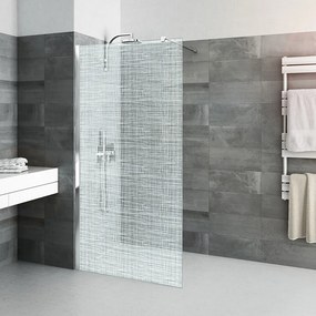 Roth Bezrámová sprchová zástena CARIBA Walk In CI TWF - bez vaničky ROTH-Variant: šírka: 80 cm - (CI TWF 08020 VPF), ROTH-Profily: profily: brillant,…