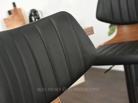 Stolička Heroe (orech tmavý + čierna). Vlastná spoľahlivá doprava až k Vám domov. 1110619
