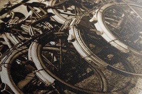 Obraz historické bicykle