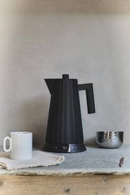 Rýchlovarná kanvica s reguláciou teploty Plissé 1,7 l čierna