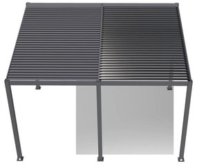 Pultová bioklimatická pergola s lamelami 3 x 4 M