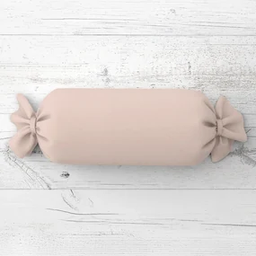 Biante Vankúš valec bonbon Rongo RG-089 Svetlo béžový 15x80 cm