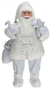 Santa Claus – biely 80 cm