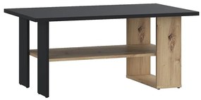 Konferenčný stolík Caldicot CFTT5210-M922 čierny/dub artisan