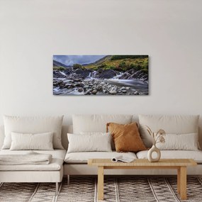 Obraz plynúcej vody (120x50 cm)