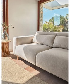 Béžová pohovka 215 cm Singa - Kave Home