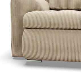 Sedacia súprava FORESTA Poso v tvare U, pravá béžová