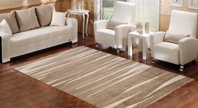 TA Koberec 3436A DARK BEIGE SARI 3UX Béžový Obdĺžnikový Rozmer: 120x170 cm