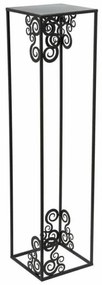 Stojan na kvety 80x24 cm čierna