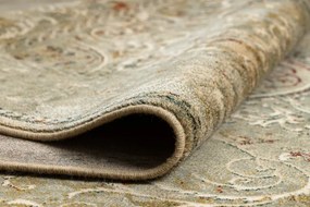 Koberec OMEGA LUMIER Ornament Vintage, zelený