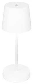 Briloner 7423016 - LED Stmievateľná nabíjacia stolná lampa LED/2,6W/5V IP44 biela BL1904